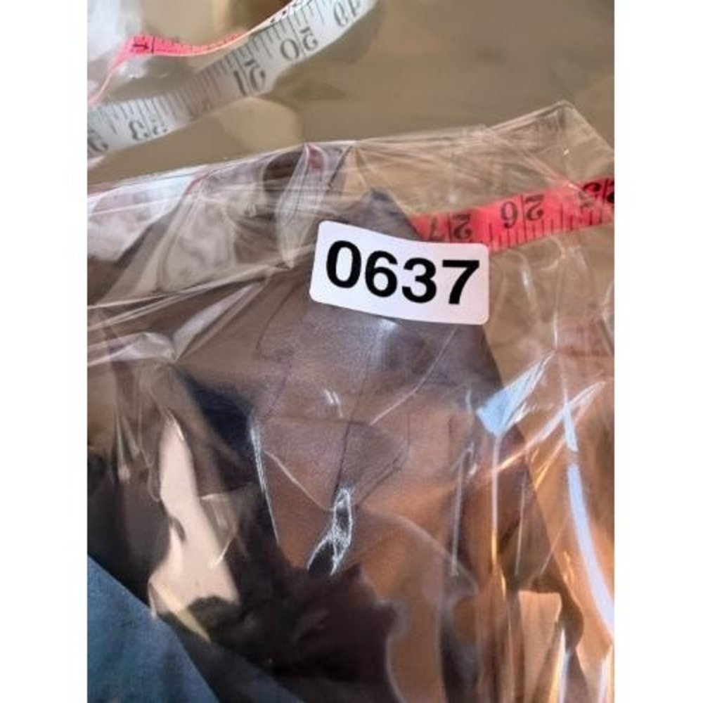 Victorias Secret Satin Kimono Robe Womens Medium Black Tie Belted 3/4 Sleeve - Picture 12 of 12